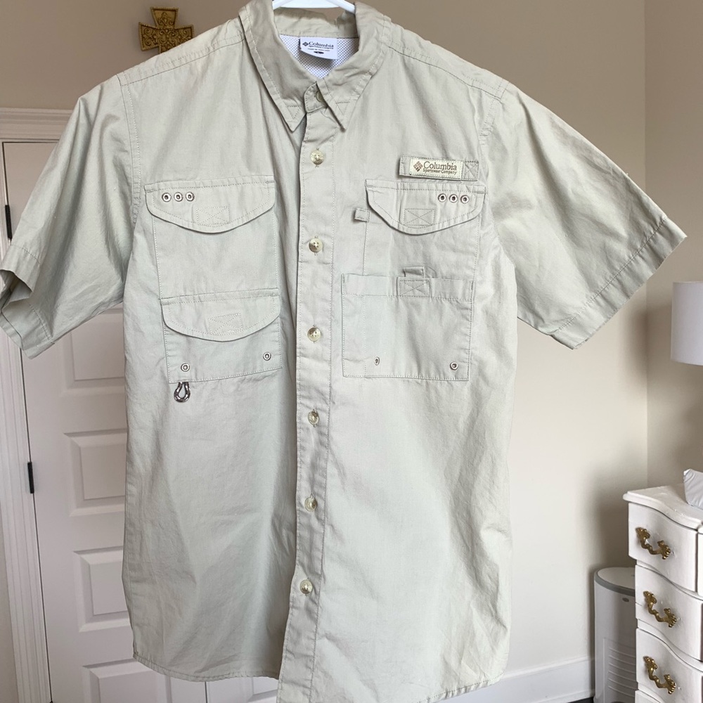 Columbia boys PFG shirt